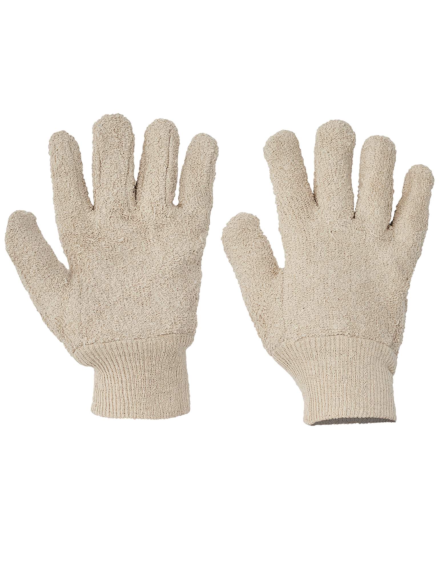 knitted_gloves_gantia_plekta_mpooukle Γάντια πάνινα μπουκλέ - Image 1